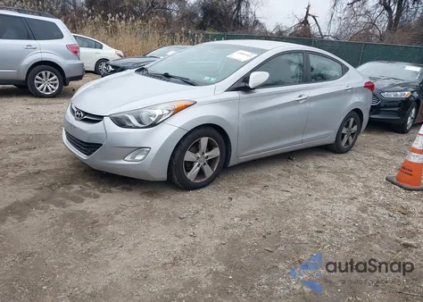 2013 Hyundai Elantra Gls z USA, uszkodzony, nr VIN KMHDH4AEXDU018009